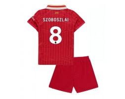 Liverpool Dominik Szoboszlai #8 Hemmakläder Barn 2024-25 Kortärmad (+ Korta byxor)